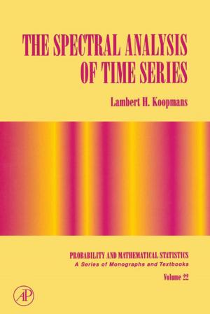 Cover of the book The Spectral Analysis of Time Series by Frank H. Stephenson
