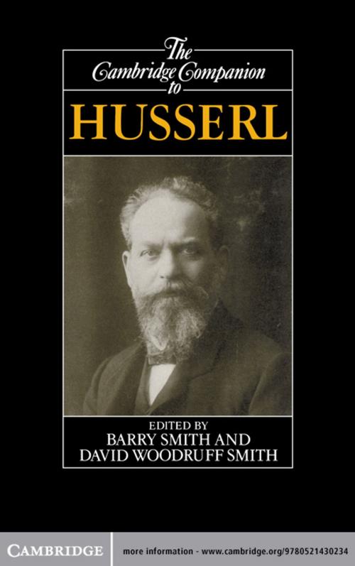Cover of the book The Cambridge Companion to Husserl by , Cambridge University Press