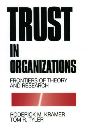 Cover of the book Trust in Organizations by Larry B. Christensen, Robert Burke Johnson