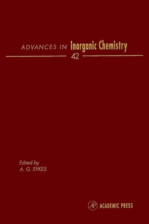 Cover of the book Advances in Inorganic Chemistry by AG Sykes, Elsevier Science