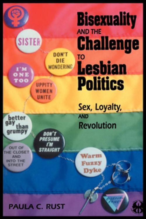Cover of the book Bisexuality and the Challenge to Lesbian Politics by Paula C Rust, NYU Press