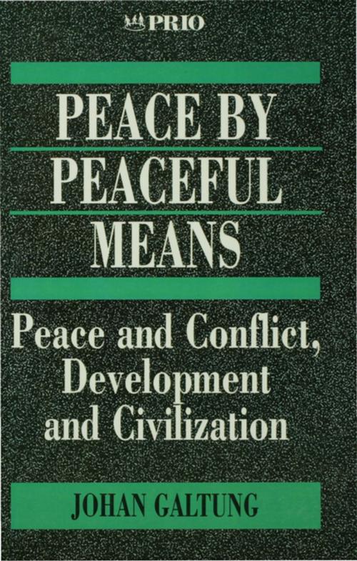 Cover of the book Peace by Peaceful Means by Professor Johan Galtung, SAGE Publications
