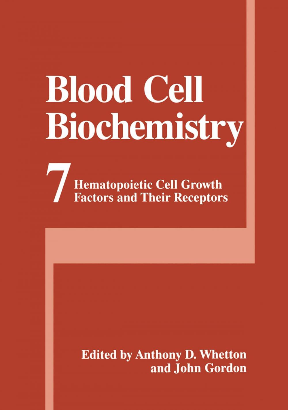 Big bigCover of Blood Cell Biochemistry