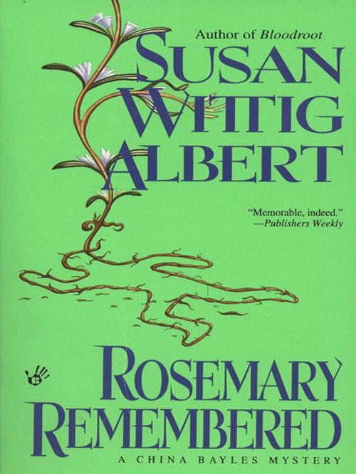 Cover of the book Rosemary Remembered by Susan Wittig Albert, Penguin Publishing Group