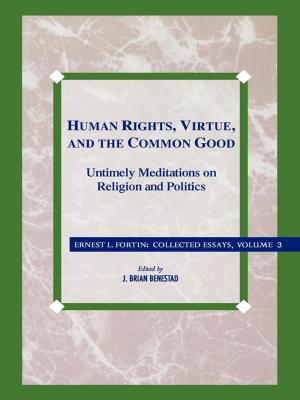 Cover of the book Human Rights, Virtue and the Common Good by Journal of School Public Relations