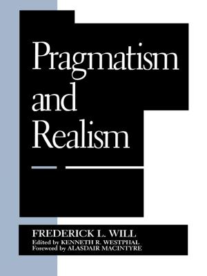 Cover of the book Pragmatism and Realism by Jeffrey M. Pilcher, author of Planet Taco: A Global History of Mexican Food
