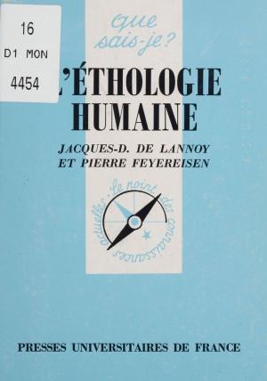 Cover of the book L'Éthologie humaine by Paul Denis