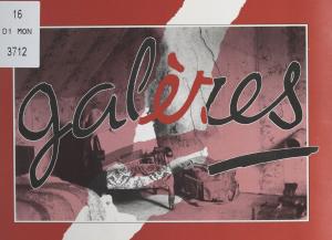 Cover of the book Galères by Monique-Josette Lévêque