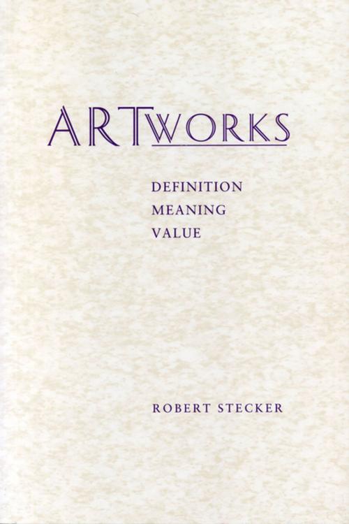 Cover of the book Artworks by Robert Stecker, Penn State University Press