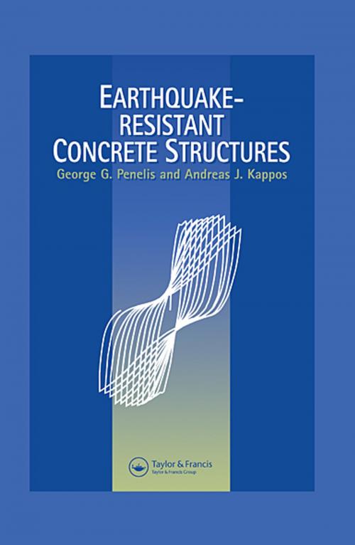 Cover of the book Earthquake Resistant Concrete Structures by Andreas Kappos, G.G. Penelis, Taylor and Francis