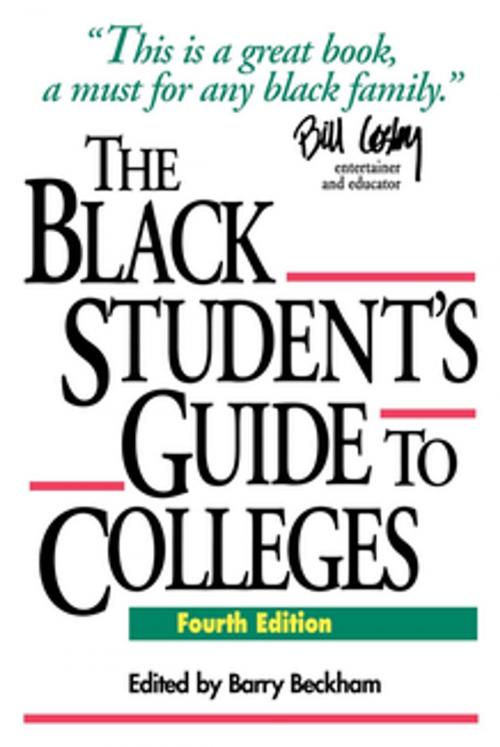 Cover of the book The Black Student's Guide to Colleges by Barry Beckham, Madison Books