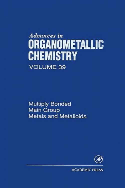 Cover of the book Advances in Organometallic Chemistry by Anthony F. Hill, Robert C. West, Elsevier Science