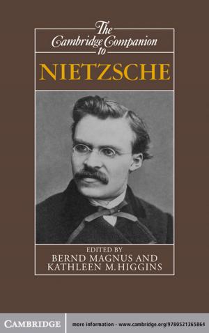 Cover of the book The Cambridge Companion to Nietzsche by Thomas Schwartz
