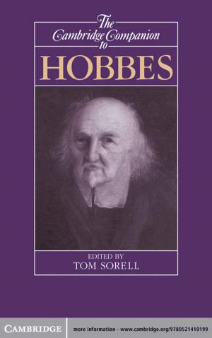 Cover of the book The Cambridge Companion to Hobbes by Gordon Bonan