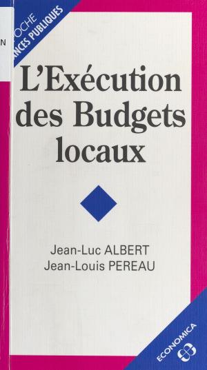 Cover of the book L'Exécution des budgets locaux by Nathalie Besucco, Michèle Tallard, Françoise Lozier