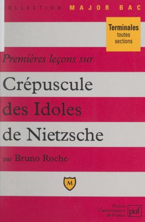 Cover of the book Premières leçons sur Crépuscule des idoles, de Nietzsche by Collectif d'information et de recherche cannabique