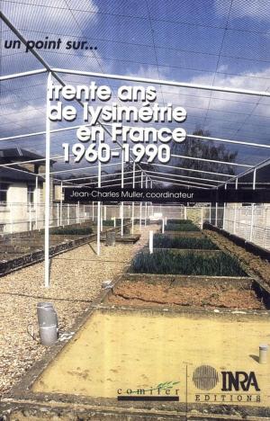 Cover of the book Trente ans de lysimétrie en France (1960-1990) by Martine Berlan-Darqué, Raphaël Larrère, Bernadette Lizet
