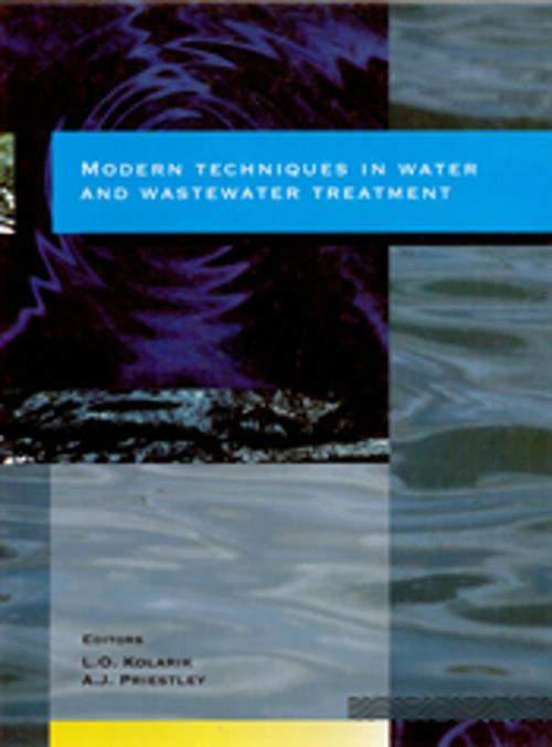 Cover of the book Modern Techniques in Water and Wastewater Treatment by LO Kolarik, AJ Priestley, CSIRO PUBLISHING