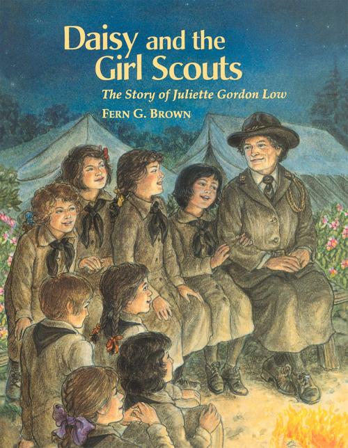 Cover of the book Daisy and the Girl Scouts by Fern Brown, Albert Whitman & Company