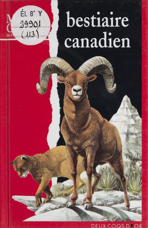 Cover of the book Bestiaire canadien by Maurice Genevoix, Hachette jeunesse (réédition numérique FeniXX)