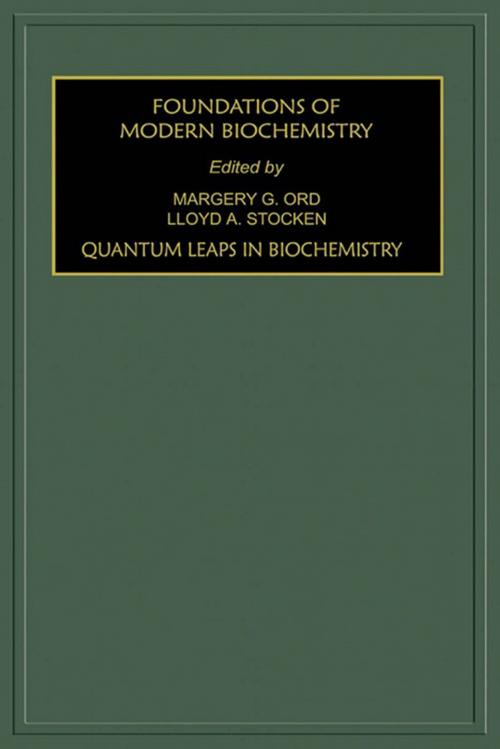 Cover of the book Quantum Leaps in Biochemistry by , Elsevier Science