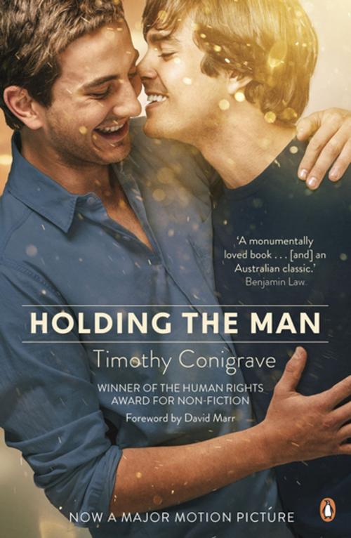 Cover of the book Holding the Man by Timothy Conigrave, Penguin Random House Australia