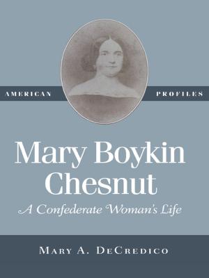 Cover of the book Mary Boykin Chesnut by Elizabeth Weiss