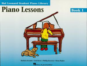 Book cover of Piano Lessons - Book 1 (Music Instruction)