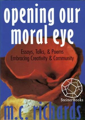 Book cover of Opening Our Moral Eye: Essays, Talks & Poems Embracing Creativity & Community