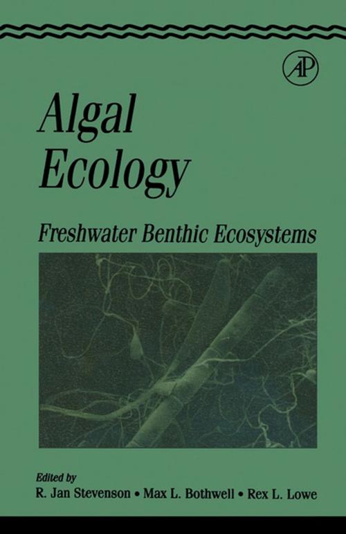 Cover of the book Algal Ecology by R. Jan Stevenson, Max L. Bothwell, Rex L. Lowe, James H. Thorp, Elsevier Science