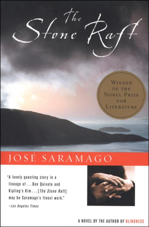 Cover of the book The Stone Raft by José Saramago, Houghton Mifflin Harcourt