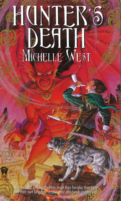 Cover of the book Hunter's Death by Michelle West, DAW
