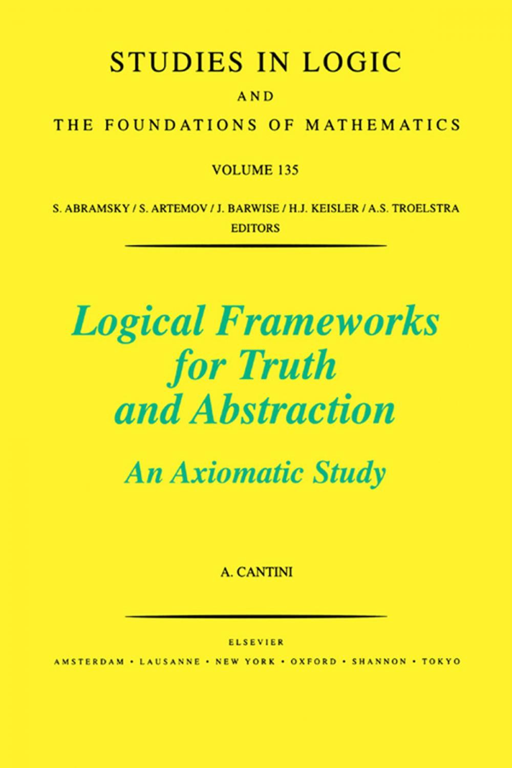 Big bigCover of Logical Frameworks for Truth and Abstraction