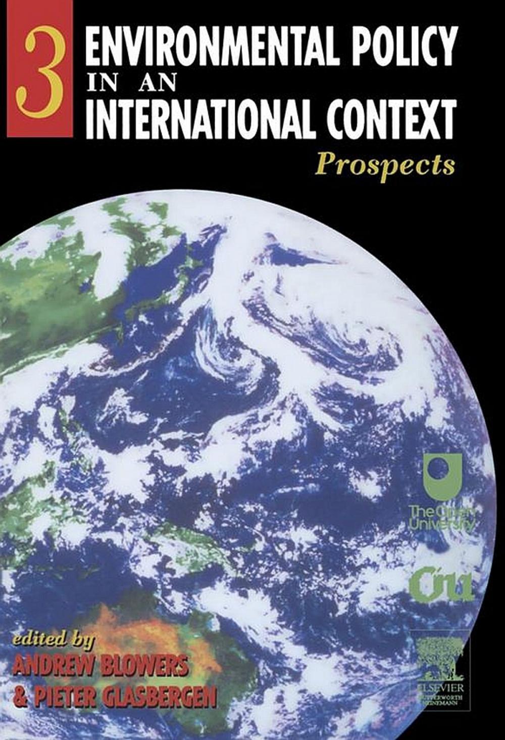 Big bigCover of Environmental Policy in an International Context