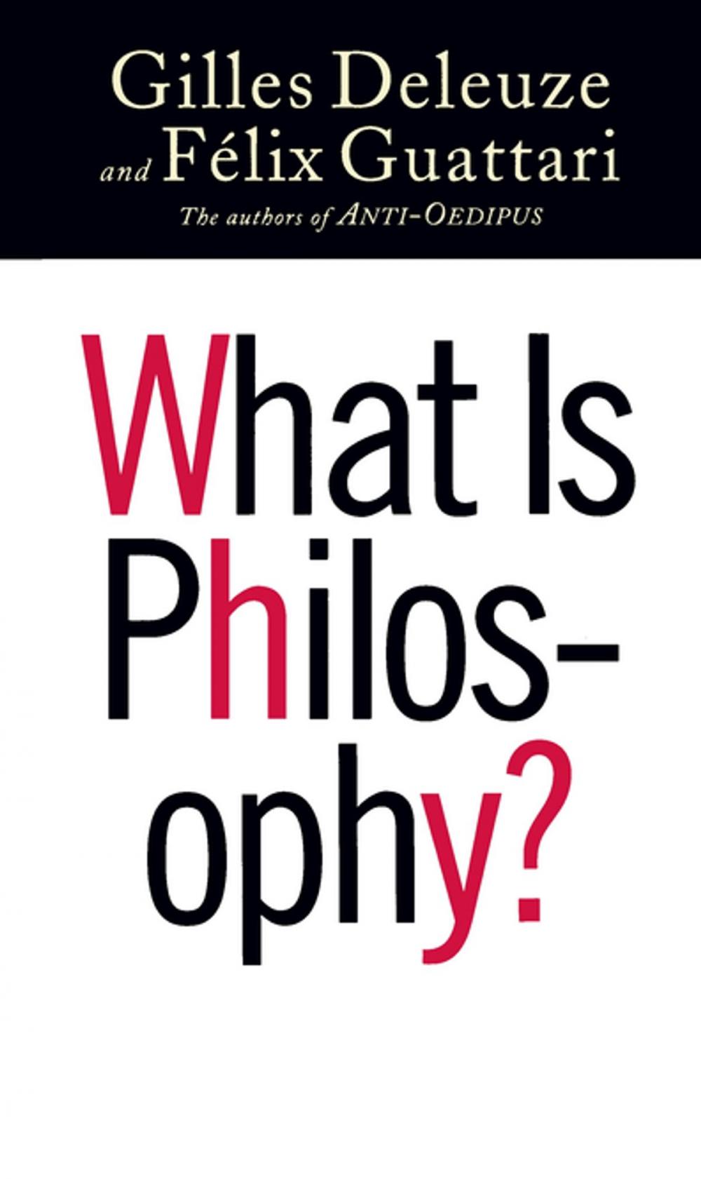 Big bigCover of What Is Philosophy?