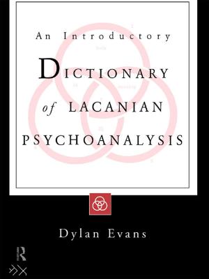 Cover of the book An Introductory Dictionary of Lacanian Psychoanalysis by Catherine Delamain, Jill Spring