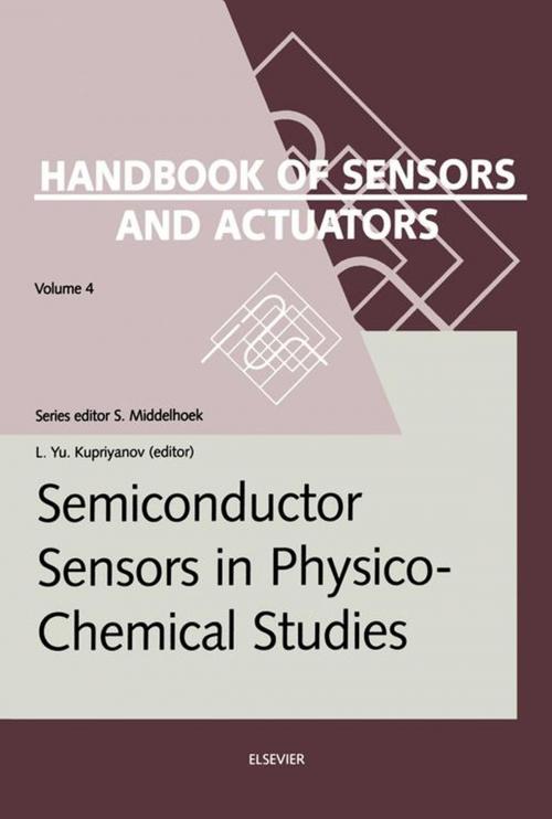 Cover of the book Semiconductor Sensors in Physico-Chemical Studies by , Elsevier Science