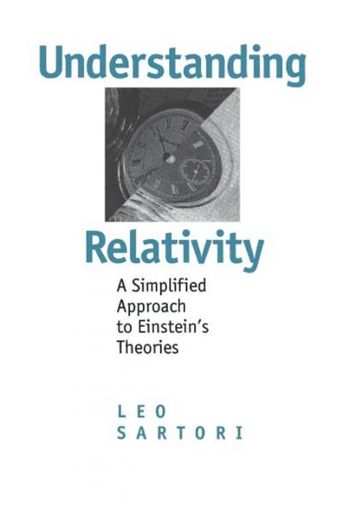 Cover of the book Understanding Relativity by Leo Sartori, University of California Press