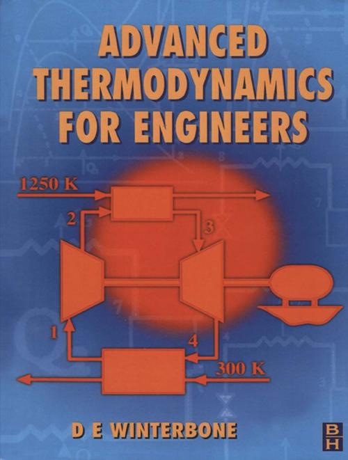 Cover of the book Advanced Thermodynamics for Engineers by Ali Turan, D. Winterbone, FEng, BSc, PhD, DSc, FIMechE, MSAE, Elsevier Science