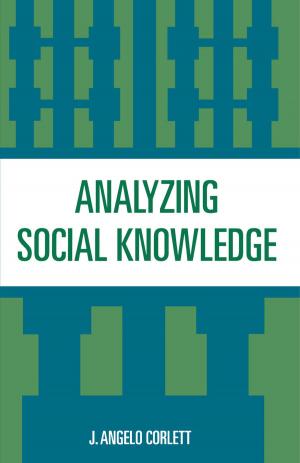 Cover of the book Analyzing Social Knowledge by David B. Allison, editor of Controversial Monuments and Memorials: A Guide for Community Leaders