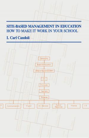 Cover of the book Site-Based Management in Education by William G. Spady, Charles J. Schwahn