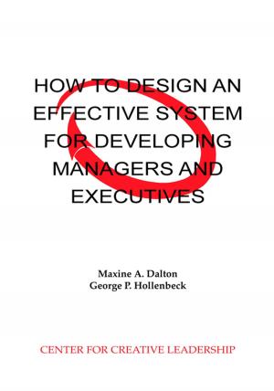 Cover of the book How to Design an Effective System for Developing Managers and Executives by Horth, Palus