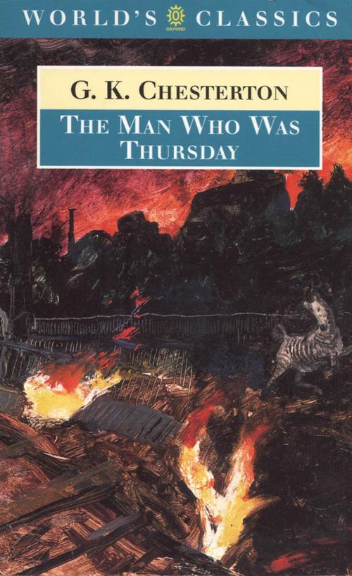 Cover of the book The Man Who Was Thursday : and Related Pieces by J.G. Vaughan, P.A. Judd, Oxford University Press, UK