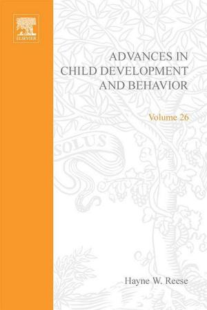 Cover of the book Advances in Child Development and Behavior by Mary Nord Cook