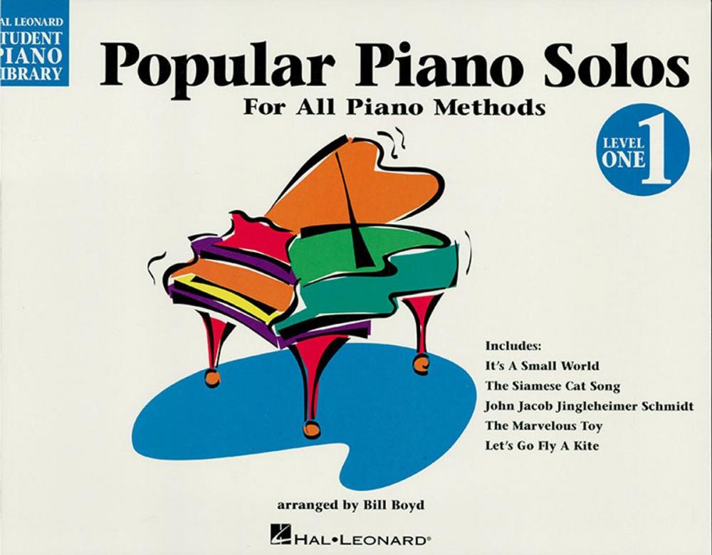 Big bigCover of Popular Piano Solos - Level 1 (Music Instruction)