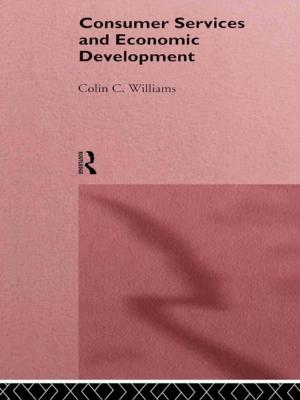 Book cover of Consumer Services and Economic Development