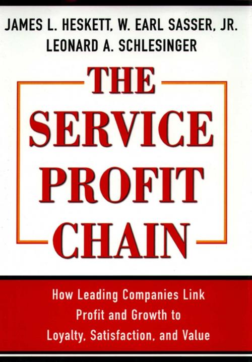 Cover of the book Service Profit Chain by W. Earl Sasser Jr., Leonard A. Schlesinger, James L. Heskett, Free Press