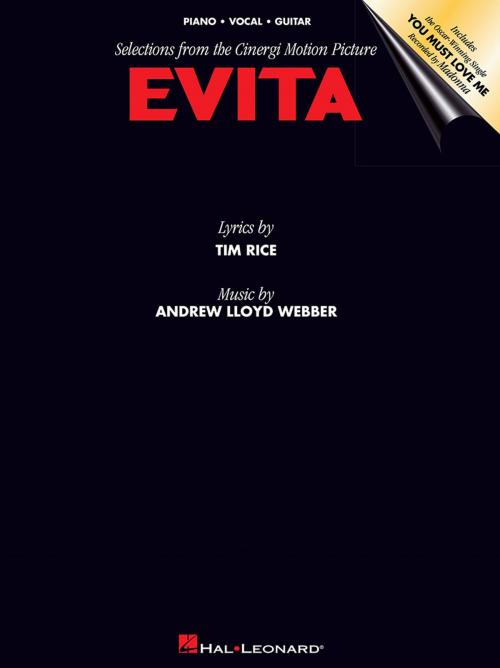 Cover of the book Evita (Songbook) by Andrew Lloyd Webber, Tim Rice, Hal Leonard