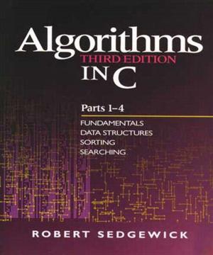Book cover of Algorithms in C, Parts 1-4