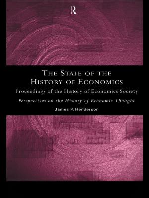 bigCover of the book The State of the History of Economics by 